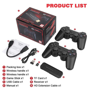 X2 PLUS GAMING STICK WITH 35,000+ GAMES