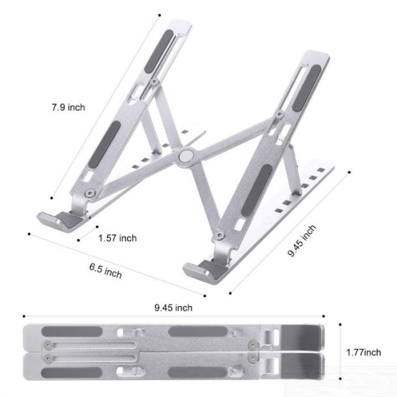 Aluminium Alloy Creative Laptop Stand,Portable And Fold-Able