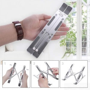Aluminium Alloy Creative Laptop Stand,Portable And Fold-Able
