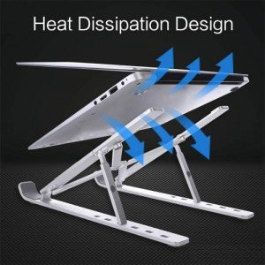 Aluminium Alloy Creative Laptop Stand,Portable And Fold-Able